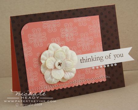 Thinking of You Floral card
