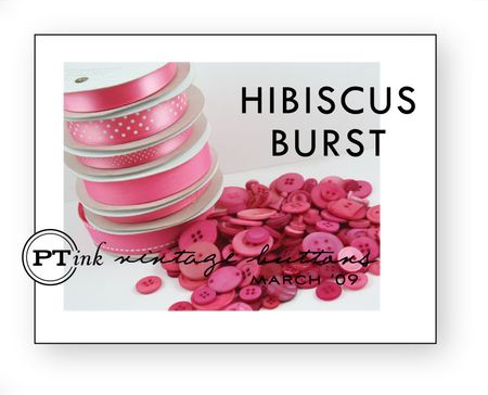 Hibiscus-Burst-Buttons