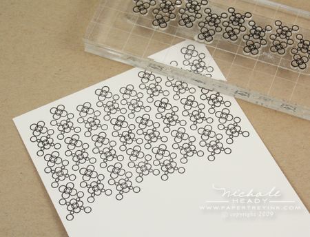 Stamping outline spots