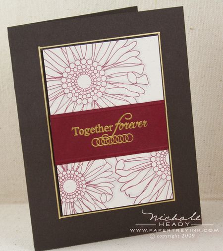 Together forever card