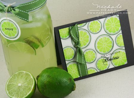 Lime hostess ensemble