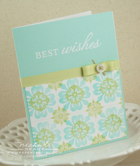 Best wishes card