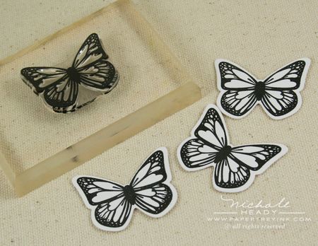 Diecut butterflies