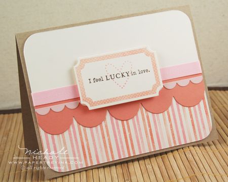 Lucky in love card