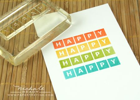 Stamping happy