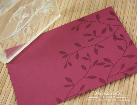 Stamping leaves