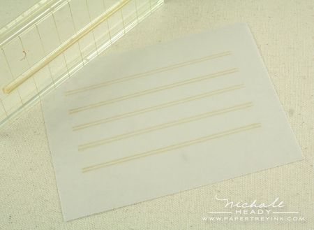 Stamping journal lines