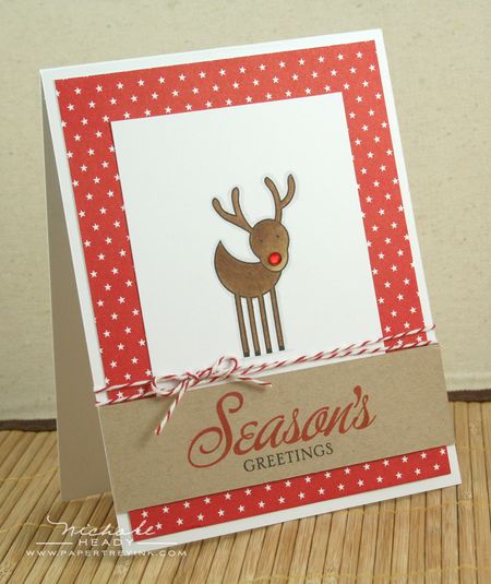 Reindeer Card