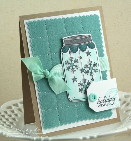Holiday Wishes Snowflake Card