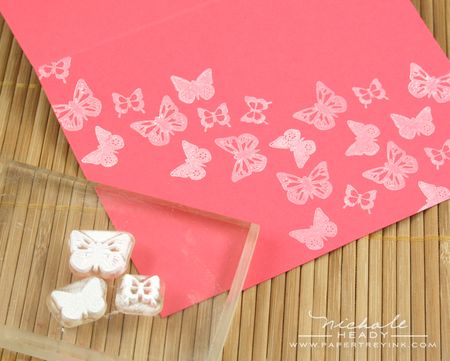 Stamping butterflies