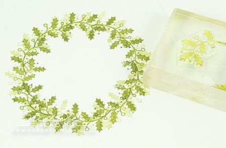 Stamping wreath