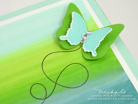 Green butterfly