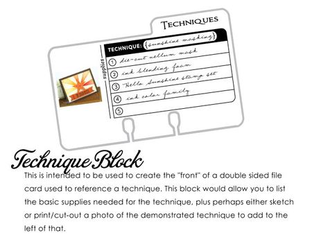 Techniques-block