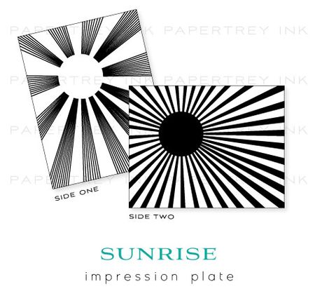 Sunrise-impression-plate