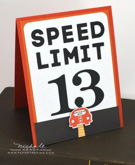Sped Limit Card