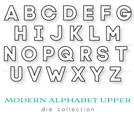 Modern-Alphabet-Upper-dies