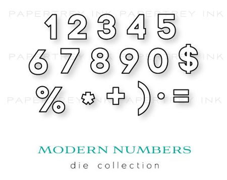 Modern-Numbers-dies