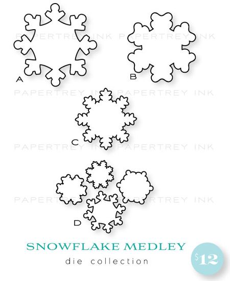 Snowflake-Medley-dies