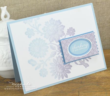 Lace Flowers card