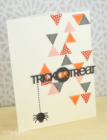 Trick or Treat Triangles Card