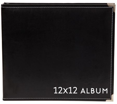 12x12 SN@P faux leather album