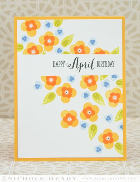 April Birthday Card