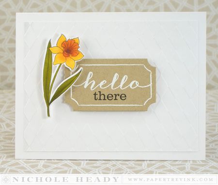 Hello Daffodil Card