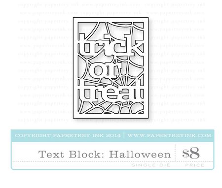 Text-Block-Halloween-die