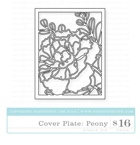 Cover-Plate-Peony-die Cover-Plate-Peony-die