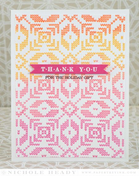 Holiday Thank You Card
