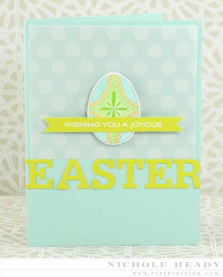 Joyous Easter card