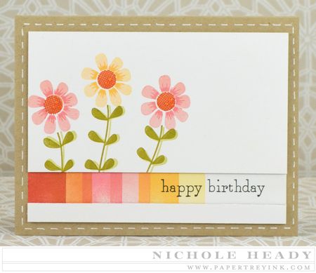 Ombre Birthday Card