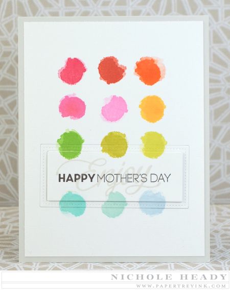 Rainbow Mothers Day Card