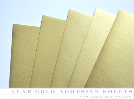 Luxe Gold Adhesive Sheets