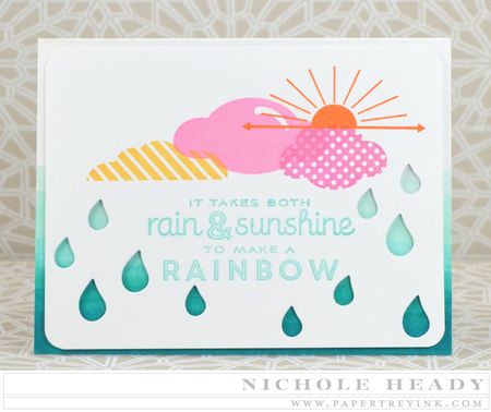 Raindrops Card