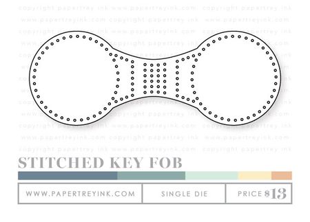 Stitched-key-fob