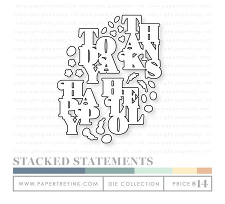 Stacked-statements-dies