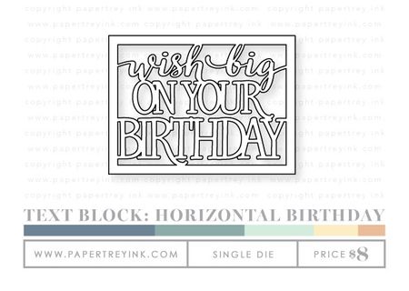 Text-block-horizontal-birthday-die