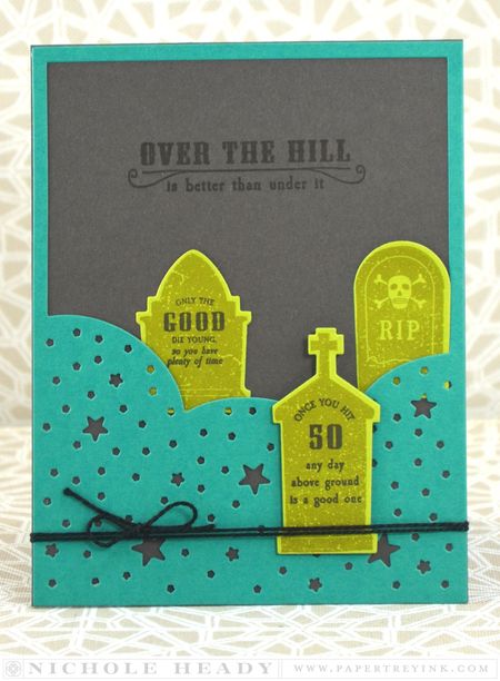 Over the Hill Card