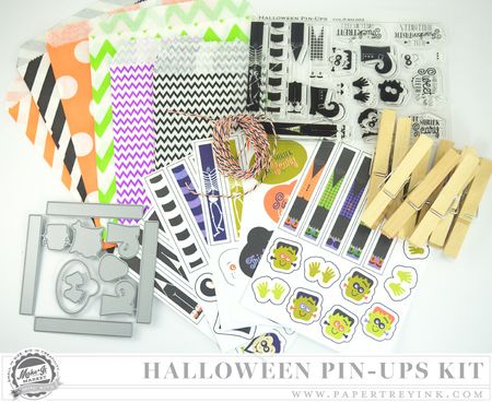 Halloween Pin-Ups Kit