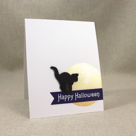 MIM #228 Pearlized Blending Halloween Card