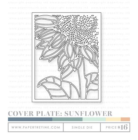 Cover-Plate-Sunflower-die