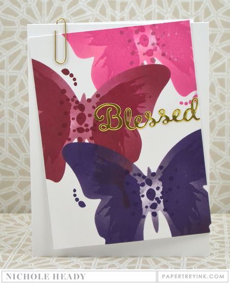 Blessed Butterfly Card