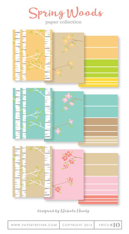 Spring-Woods-paper-collection