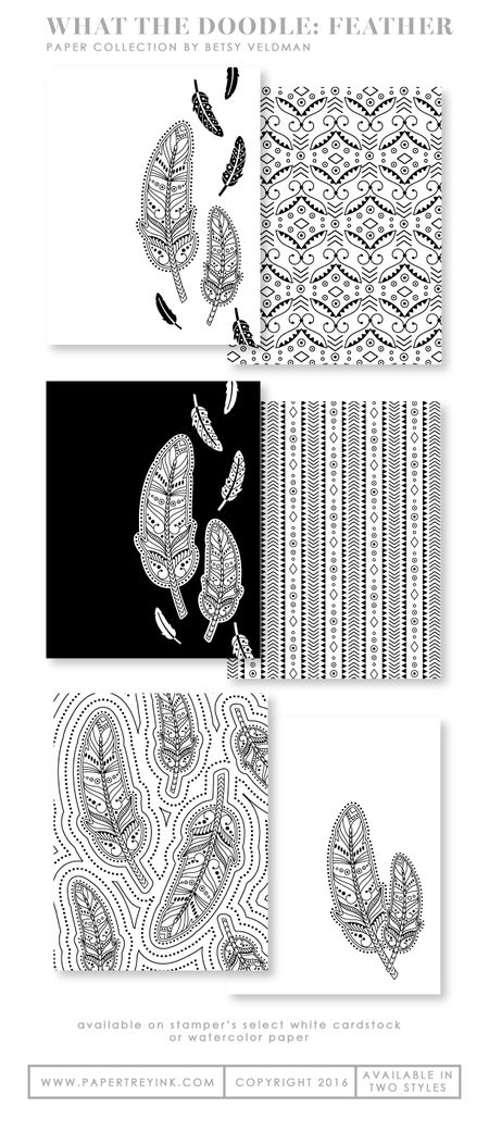 What-the-Doodle-Feather-paper-collection