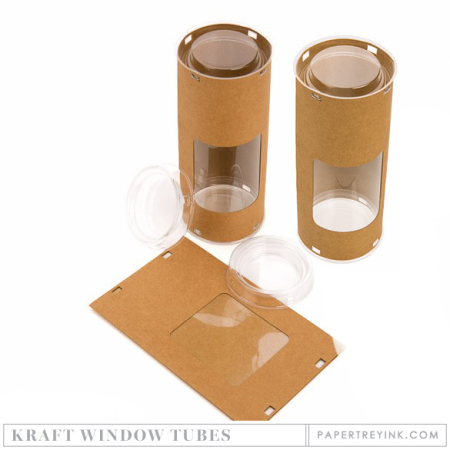 Kraft Window Tubes
