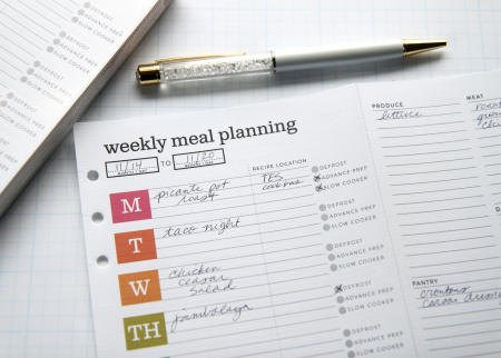 Meal planning close