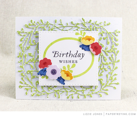 Floral Birthday Wishes Card 2