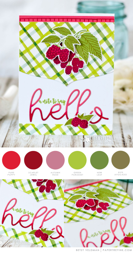 Berry Hello by Betsy Veldman for Papertrey Ink