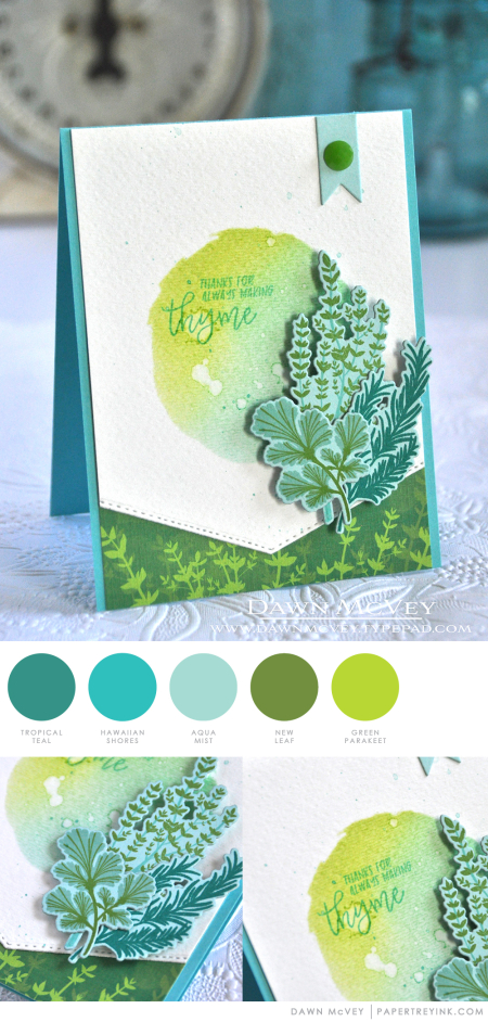 Making Thyme by Dawn McVey for Papertrey Ink